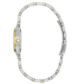 Citizen Ladies Silhouette Eco Drive Two Tone White Dial Bracelet Watch 2