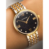 Accurist Ladies Two Tone Sparkly Dial Bracelet Watch 2