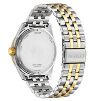 Citizen Gents Eco Drive Brycen Vintage Sport Two Tone Green Dial Bracelet Watch 3