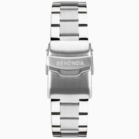 Sekonda Gents Stainless Steel Green Dial Chronograph Bracelet Watch 7