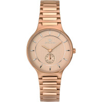 Accurist Ladies Rose Gold Plated & Matte Dial Bracelet Watch 1 Accurist Ladies Rose Gold Plated & Matte Dial Bracelet Watch 1