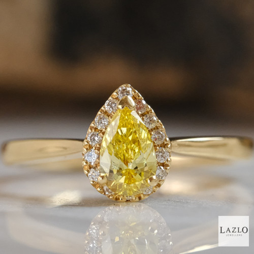 Yellow diamond ring 1 Yellow diamond ring 1