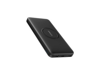 Anker PowerCore Hybrid Wireless Power Bank 10000mAh, Black - A1615H11