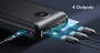 VEGER 30000mAh Power Bank with Led Display, 20W Fast Charging PD18W QC 3.0 USB C Battery Pack Portable Charger with 4 Outputs & 2 Inputs Compatible with iPhone/iPad/Samsung Phones Tablet and More