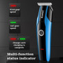 KEMEI KM-5052 Blue or orange black hair trimmer