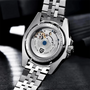 Pagani Design GMT-MASTER Mechanical Watch Luxury date Stainless Steel  Waterproof Automatic Wristwatch