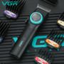VGR V-001 Fade Blade High-Speed Salon Series Cordless Professional Rechargeable Metal Hair Clipper For Men
