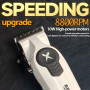 BRDCLIP FA1C NEW 7500RPM Barber Professional Hair Clipper High Speed Motor 2500mAh Electric Trimmer DLC Blade With Base