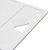 100 Gallon White Reservoir Lid, White For DL Item #069648