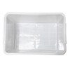 Bud Sorter white plastic bin