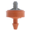 Netafim Dripper Assembly w/ Black Tubing & Grey/Orange