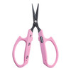 Saboten Fluorine Coated Angled Blade Trimming Scissors Pink