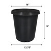 15 Gallon Premium Injection Nursey Pot TALL Gal -USA