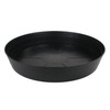 Grow1 25" Premium Black Injection Pot Saucers