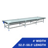 Wachsen 4' Rolling Bench 52.5'-58.5' Length
