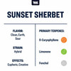 True Terpenes Sunset Sherbet Profile 4oz
