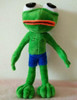 Handmade Soft 100percent Polyester Pepe Stuffed Plushie Toy Doll