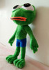 Handmade Soft 100percent Polyester Pepe Stuffed Plushie Toy Doll