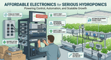 Affordable Electronics for Serious Hydroponics Power