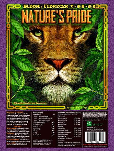 GreenGro Natures Pride Bloom Fertilizer 35LB GG6035