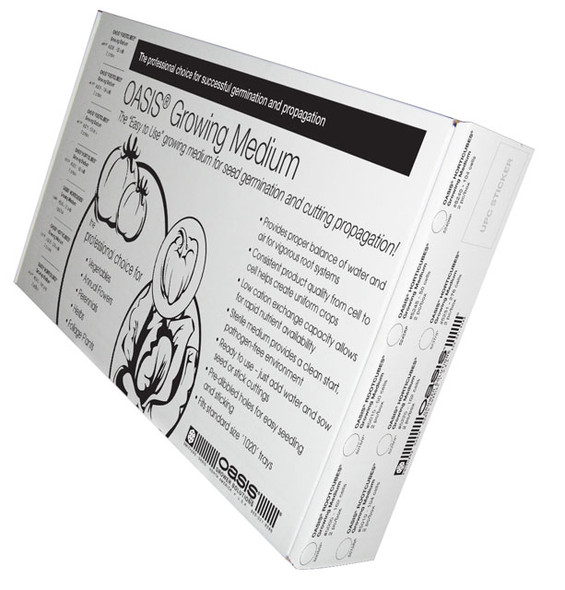 Oasis Oasis Rootcubes 1-1/2, case of 20 sheets GMSO5015