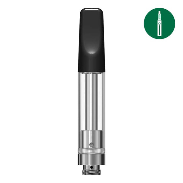 1ml Black Ceramic Cartridge w/ 1.6mm inlet 100-pack