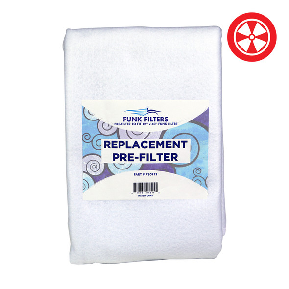 8x40 Funk Filter Replacement Pre-Filters