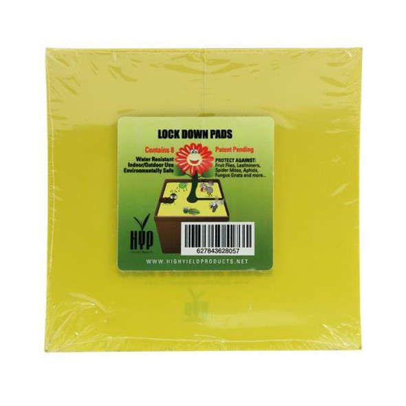 Lock Down Pads 6 8pcs - SQUARE