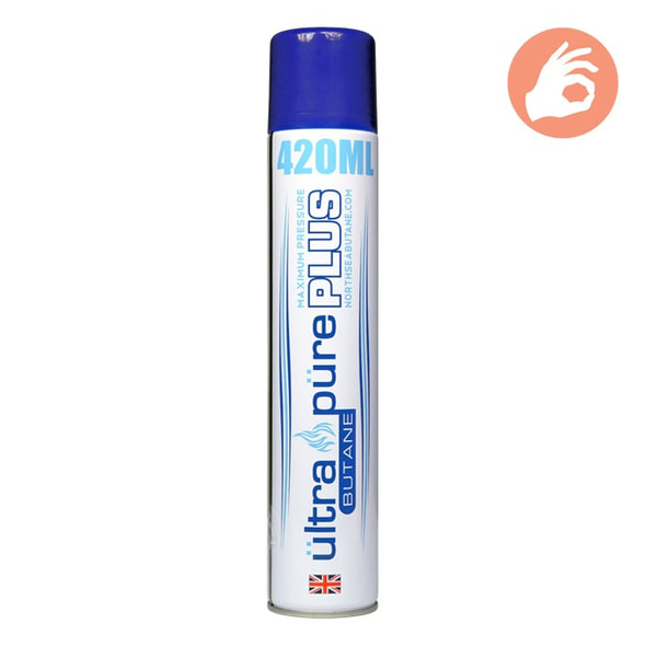 Ultra Pure Butane 420ml Case 72 cans
