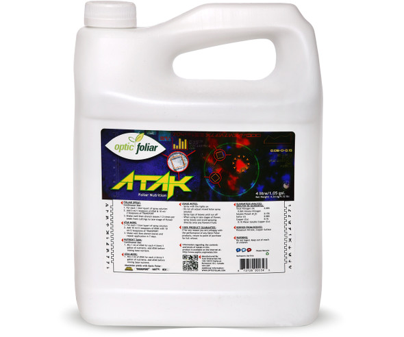 Optic Foliar Optic Foliar ATAK CONCENTRATE 4L 1.05gal OFAC04L