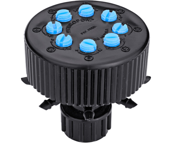 Raindrip Adjustable Eight-Outlet Bubbler HG13800UB
