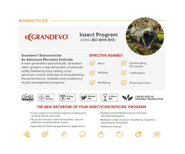 Marrone Bio Grandevo CG Bioinsecticide, 10 lb MBI31160