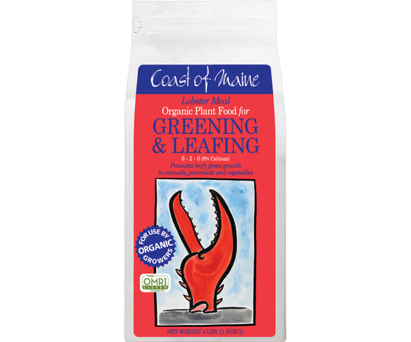 Coast of Maine Lobster Meal Organic Plant Food 6-2-0  4lb CMLM4LB