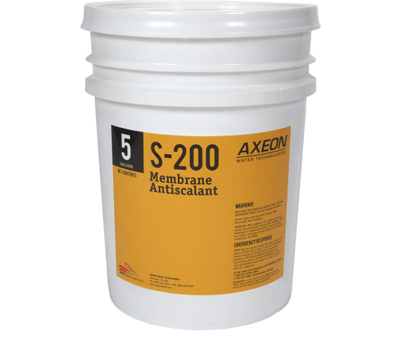 AXEON Sâ€“200 Membrane Antiscalant, 5-Gallon