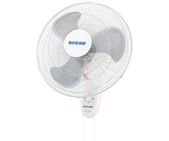 Hurricane Supreme Oscillating Wall Mount Fan 18"