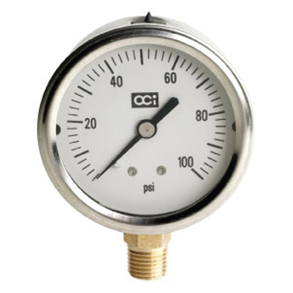 Netafim Liquid Filled Pressure Gauge 0-100PSI