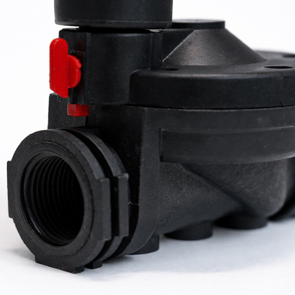 GROW1 3/4" 2-Way Electric Globe Valve 1-26GPM 24VAC