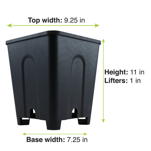 3 Gallon Square Heavy Duty Injection Pot with Elevator