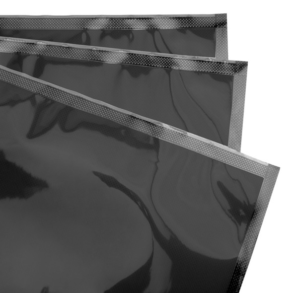 ArmorVac 15”x20” 5mil Precut Vacuum Seal Bags All Black (50