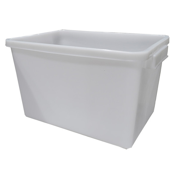 Bud Sorter white plastic bin