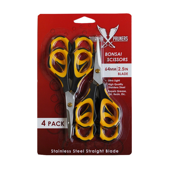 Piranha Pruner Bonsai Scissors - Polish Stainless Steel