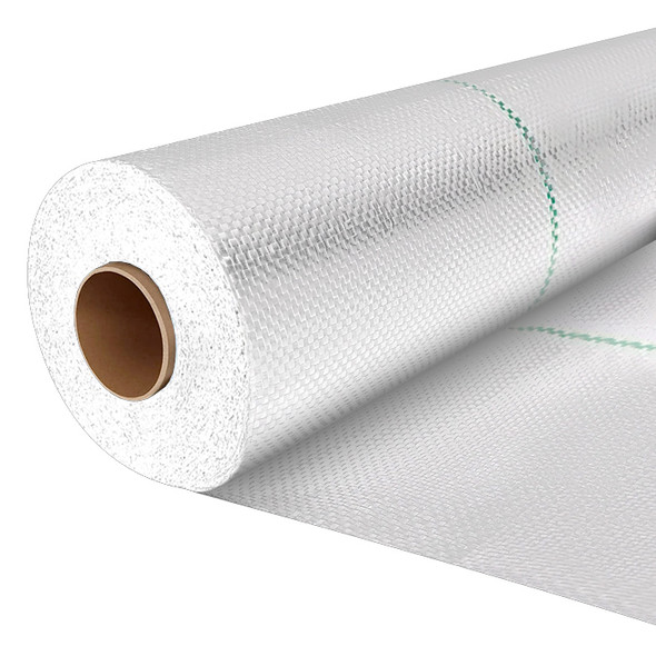 GROW1 Landscape Ground Cover Weed Mat Barrier White 3ft x