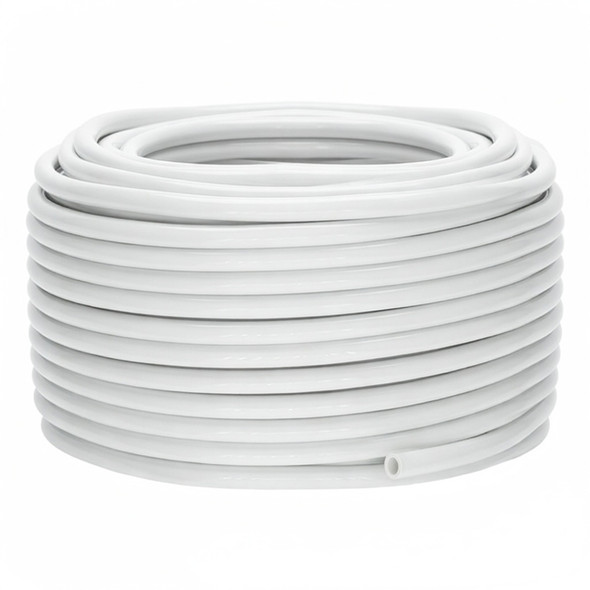 GROW1 White Vinyl Tubing I.D. 3/16in x 50ft