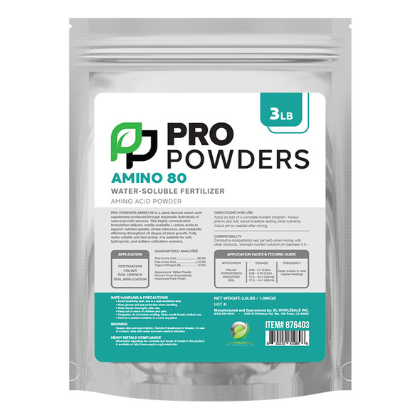 Pro Powders Amino 80 (Amino Acid Powder) 3lbs