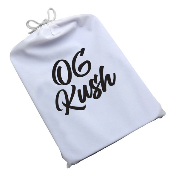 Dope Trays x OG Kush - White background black logo