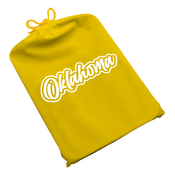 Dope Trays x Oklahoma - Yellow background White logo