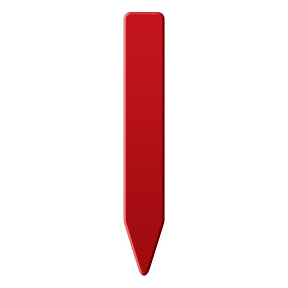 Grow1 Plant Stake Labels Red (1000 pieces)