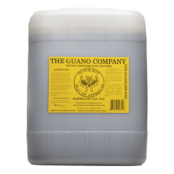 Budswel Liquid Organic 5 Gallon (NOT FOR SALE IN CA)