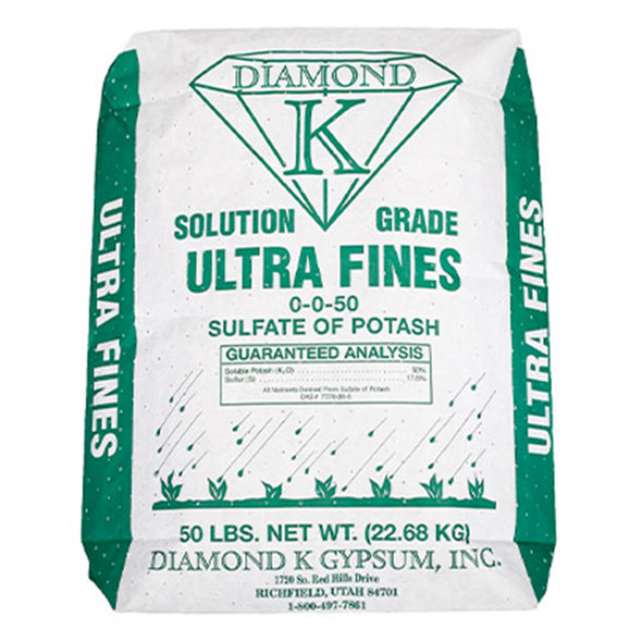 Diamond K Solution Grade Ultra Fines Sulfate Of Potash