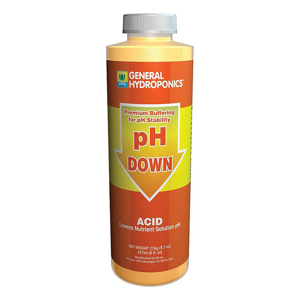 General Hydroponics pH Down 8 fl oz